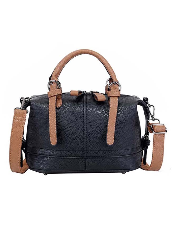 Simple Style All Matched Large Capacity Versatile Chic Bag Black