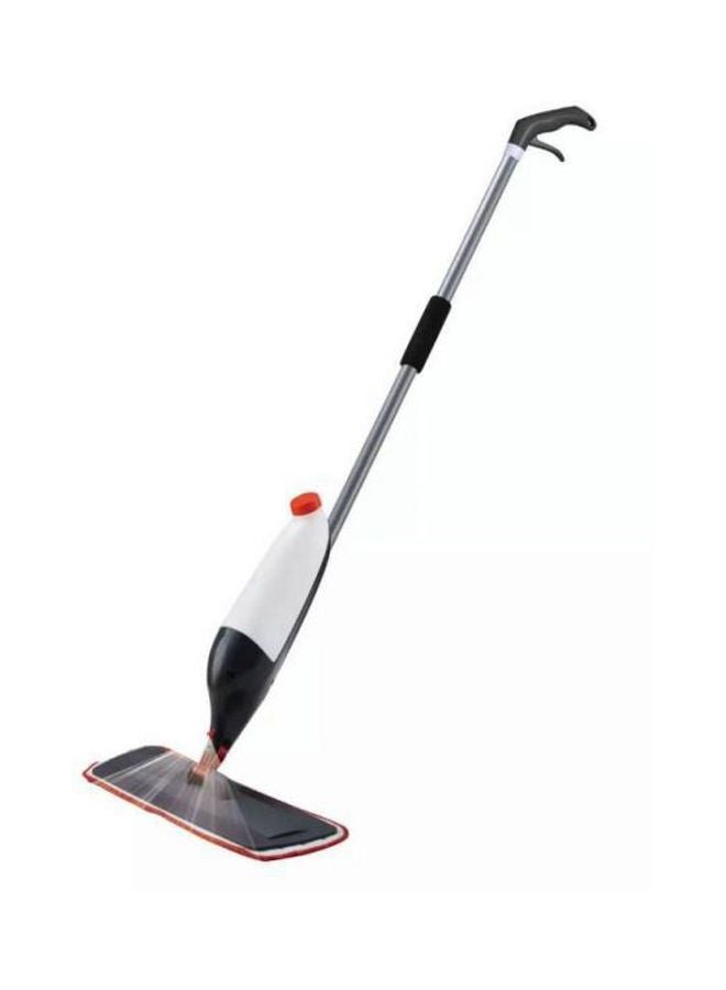 Microfiber Rotating Mop With Spray Silver/White/Black  - Image 2