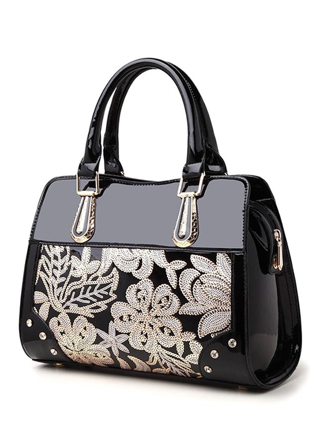High Quality Versatile Elegant Trendy Ol Fashion Bag Black 
