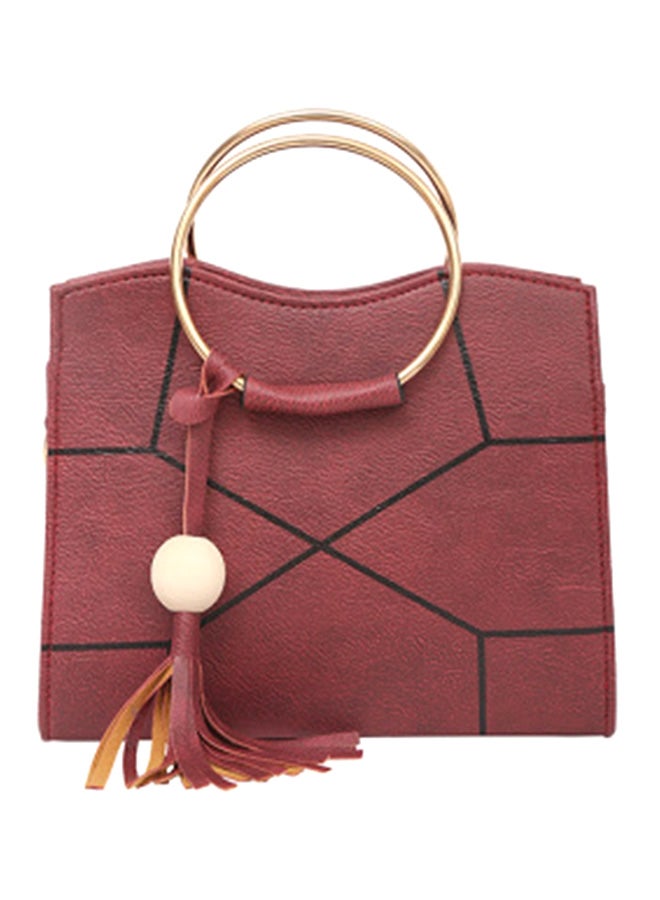 Stylish Lady Chic All Match Elegance Versatile Bag Red 