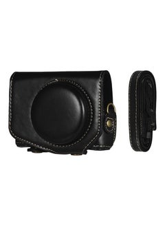 Generic Protective Camera Case With Strap For Canon Powershot G7 X Mark II/G7X II Black  - Image 1