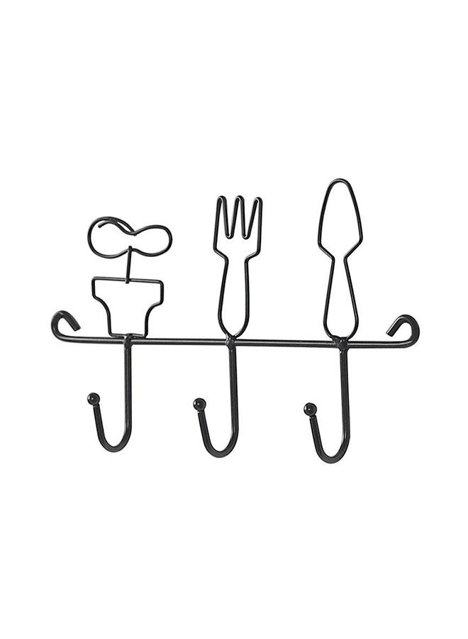 Creative Wall Hook Black 0.2cm