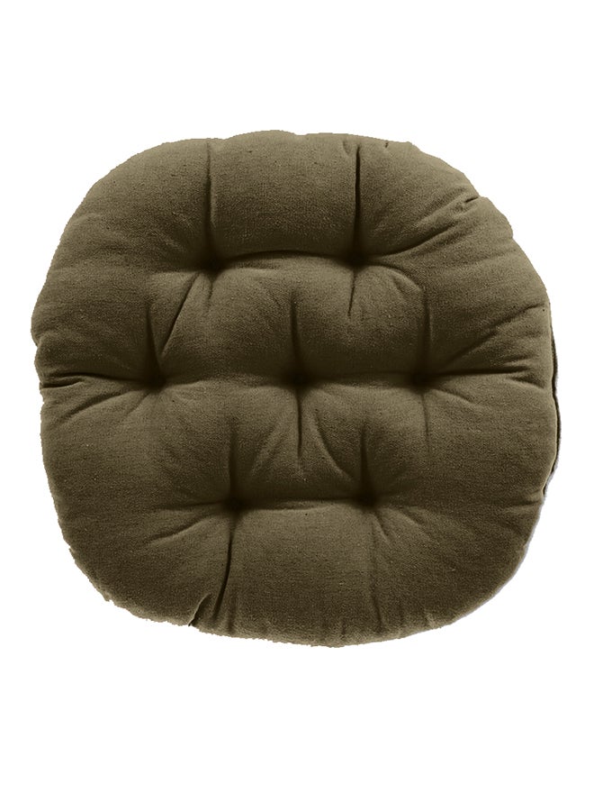 ريغال إن هاوس وسادة أرضية سميكة ومبطنة مخمل أخضر 45x45سم  - Image 1