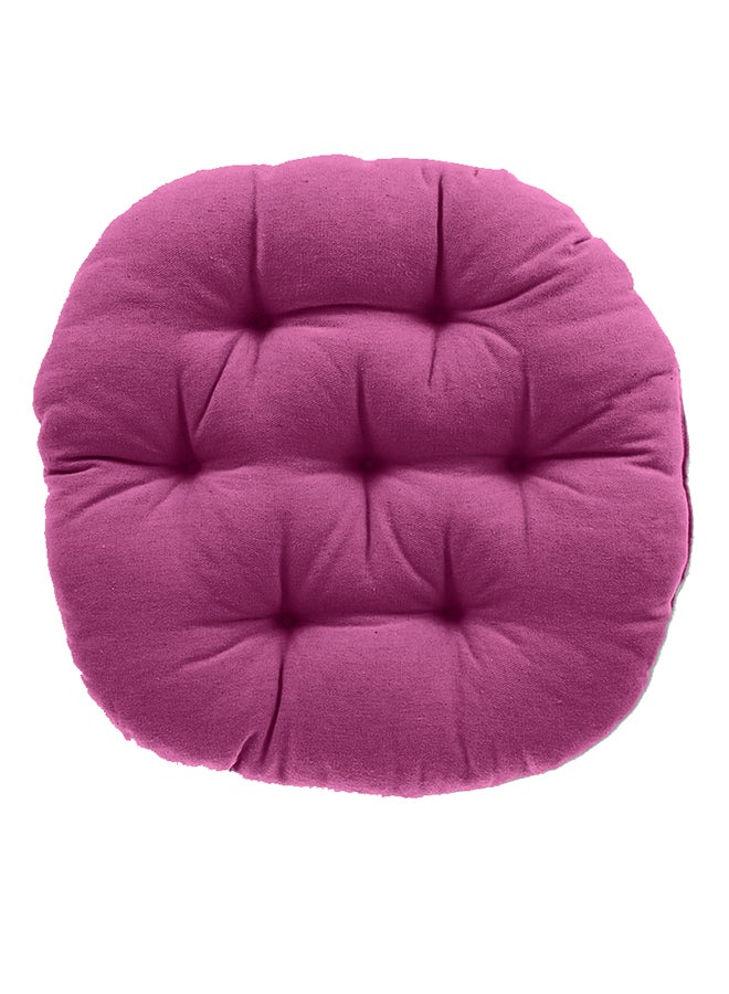 ريغال إن هاوس وسادة مبطنة وسميكة مخمل وردي 37x38سم  - Image 1