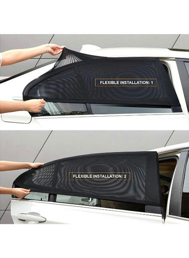 Generic - 2-Piece Car Side Window Shades Cover - Image 1