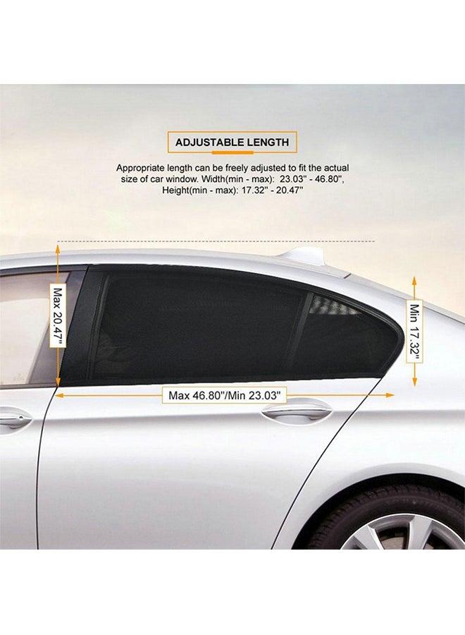 Generic - 2-Piece Car Side Window Shades Cover - Image 1