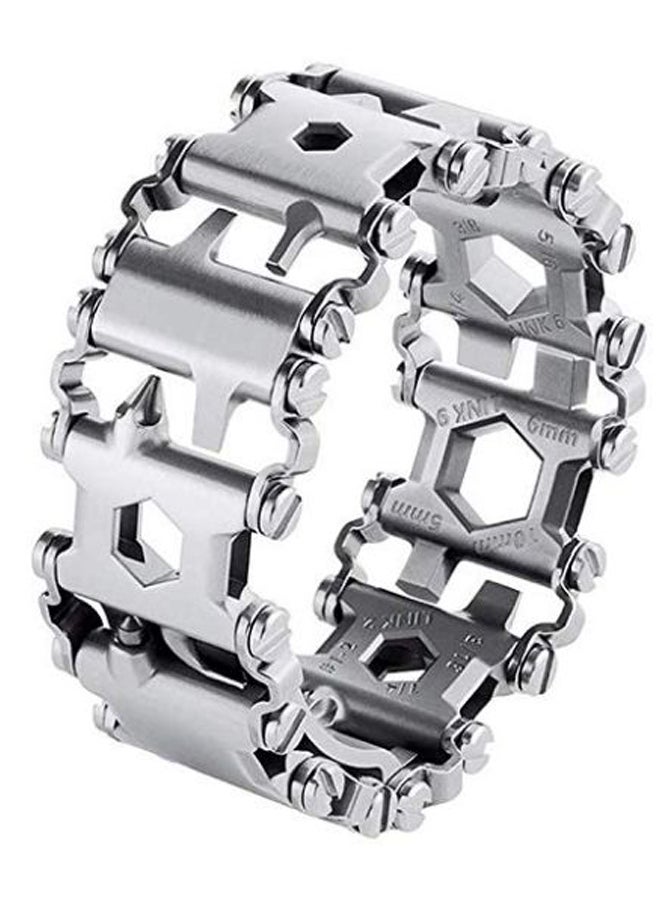 29-In-1 Stainless Steel Multifunction Bracelet 