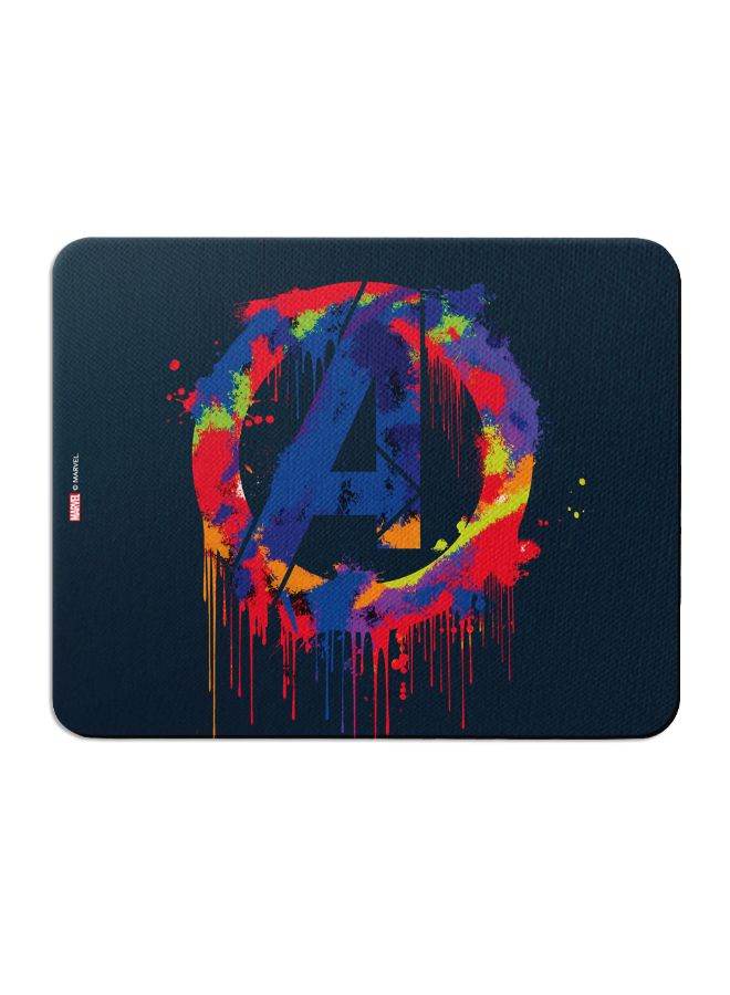 واكيليشيس لوح ماوس بطبعة شعار سلسلة أفلام "Avengers"، من تشكيلة مارفل متعدد الألوان - Image 1