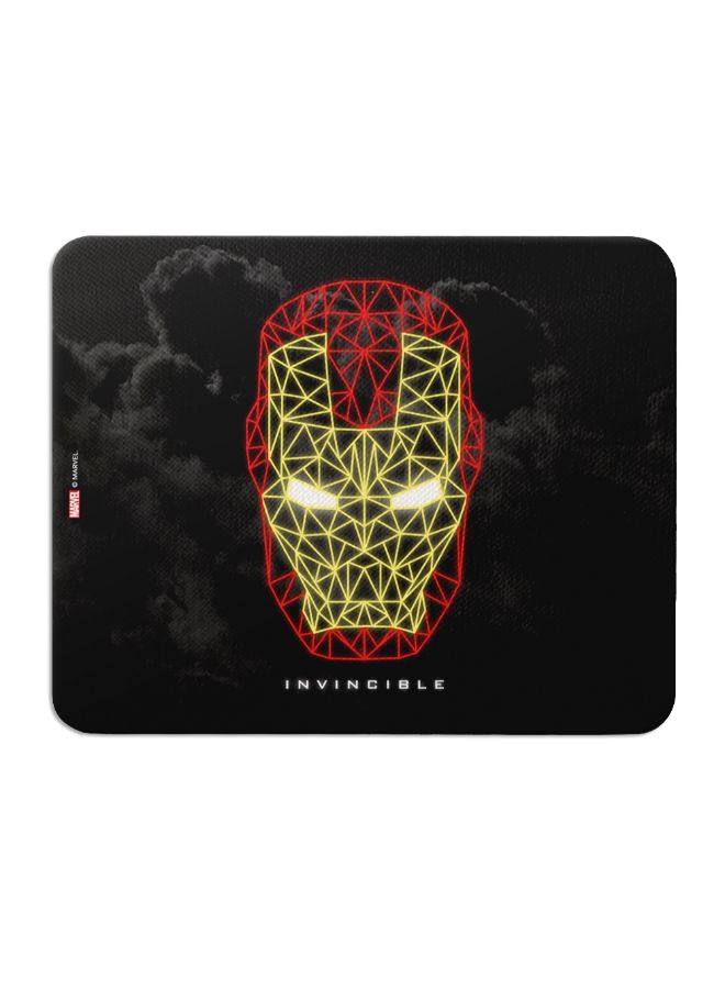 Wackylicious Marvel Iron Man Mouse Pad Black  - Image 1