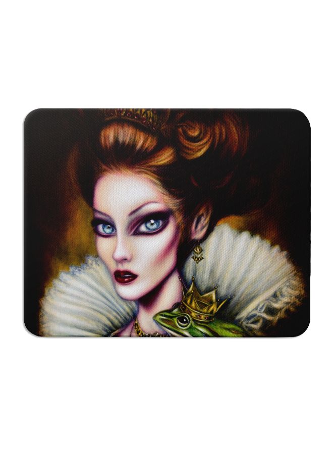 Wackylicious Tiago Azevedo The Frog King Mouse Pad Multicolour - Image 1