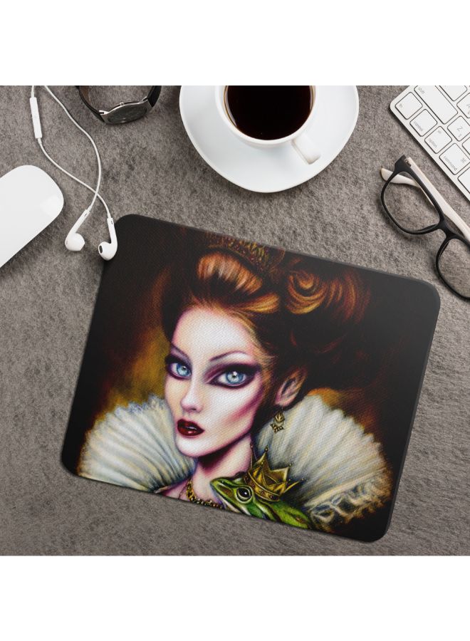 Wackylicious Tiago Azevedo The Frog King Mouse Pad Multicolour - Image 2