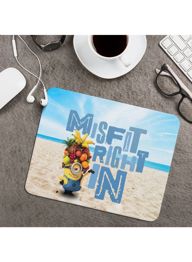 Wackylicious Minions Misfit Right In Mouse Pad Multicolour - Image 2