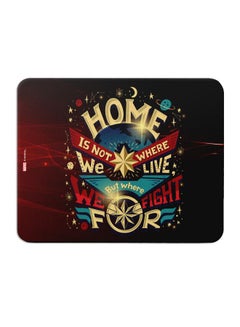 Marvel Home Is Not Where We Live Mouse Pad Multicolour