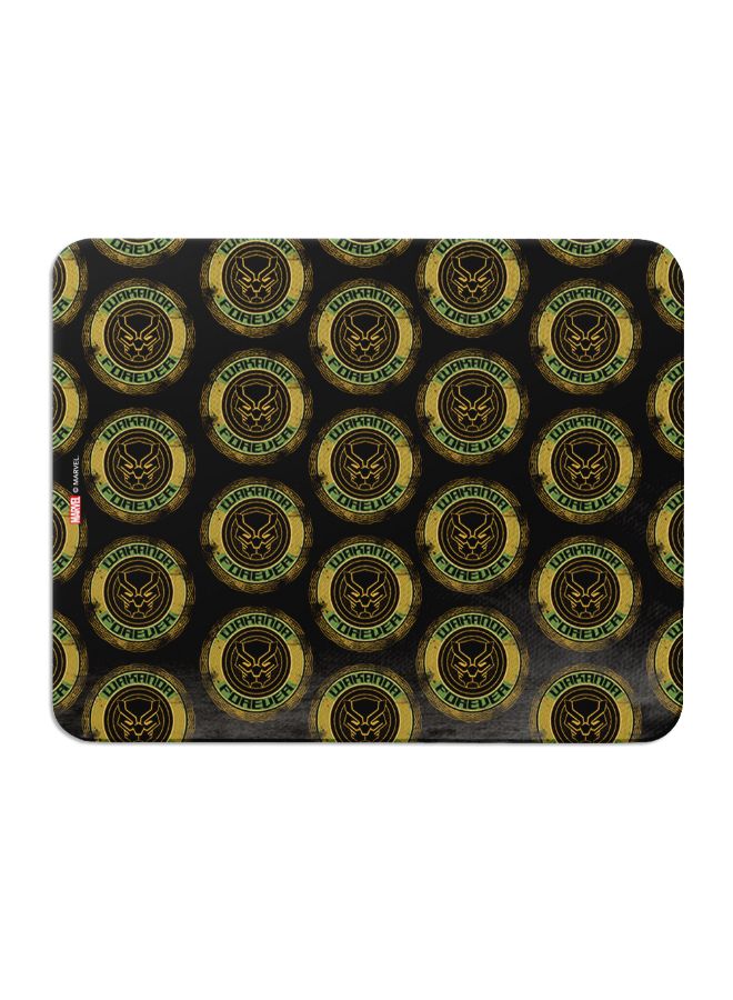 Wackylicious Marvel Wakanda Forever Badge Mouse Pad Multicolour - Image 1