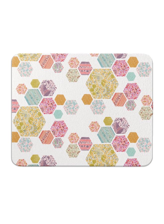 Wackylicious Valentina Summer Honeycomb Mouse Pad Multicolour - Image 1