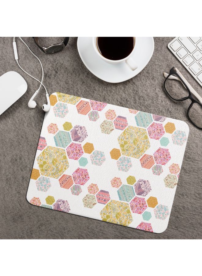 Wackylicious Valentina Summer Honeycomb Mouse Pad Multicolour - Image 2