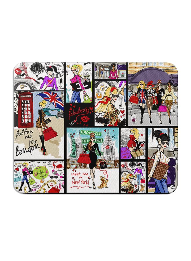 Wackylicious Printed Mouse Pad Multicolour - Image 1