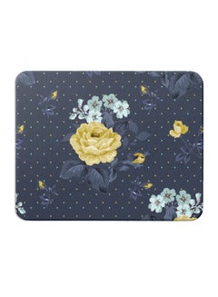 Wackylicious Linda Wood Flower Pattern Mouse Pad Multicolour  - Image 1