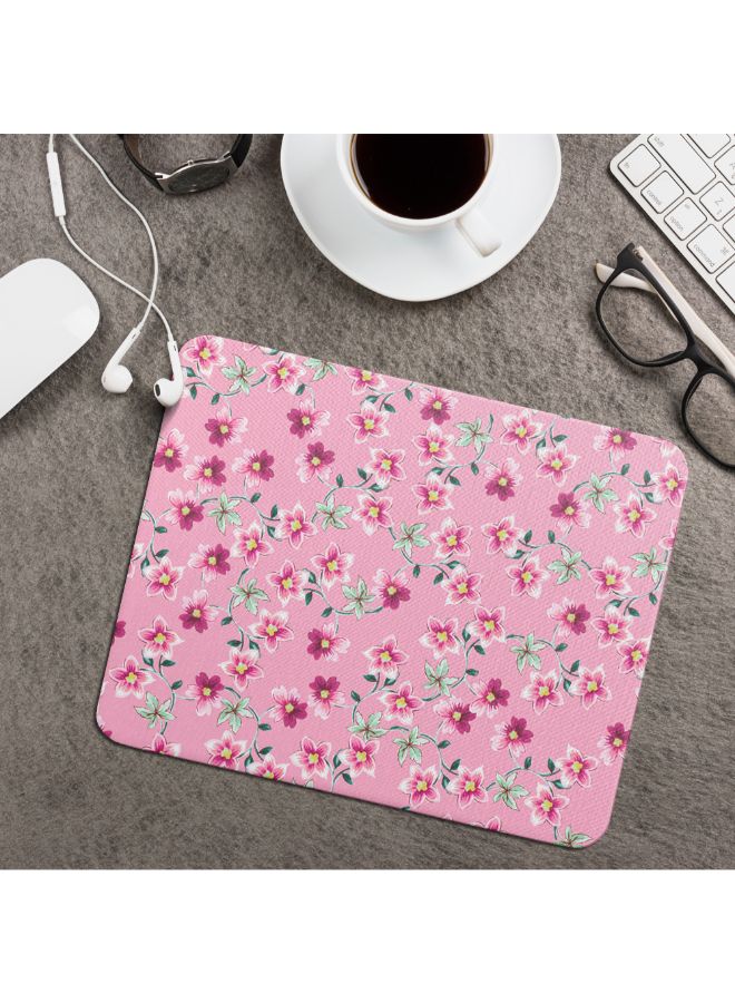 Wackylicious Linda Wood Floral Pattern Mouse Pad Multicolour - Image 2