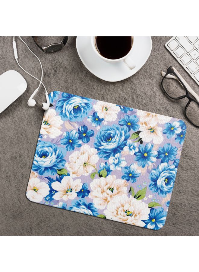 Wackylicious Floral Pattern Mouse Pad Multicolour - Image 2