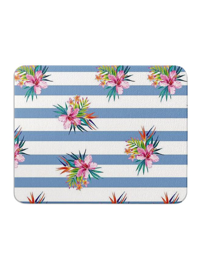 Wackylicious Floral Pattern Mouse Pad Multicolour - Image 1