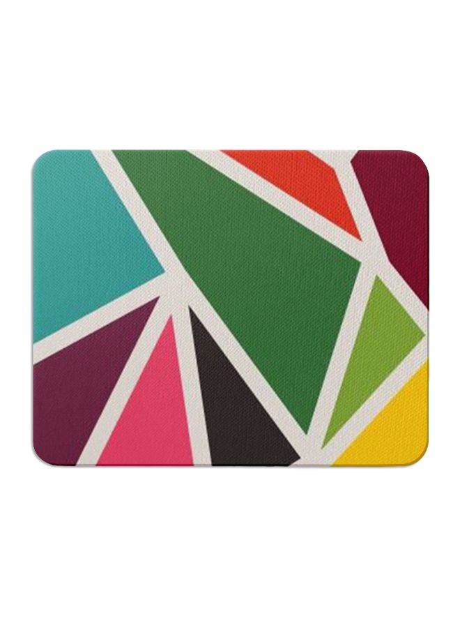 Wackylicious Geometrical Pattern Mouse Pad Multicolour - Image 1