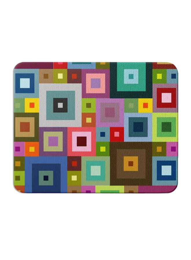 Wackylicious Geometrical Pattern Mouse Pad Multicolour - Image 1