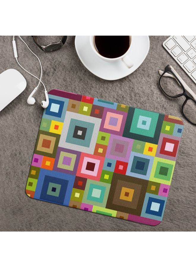 Wackylicious Geometrical Pattern Mouse Pad Multicolour - Image 2