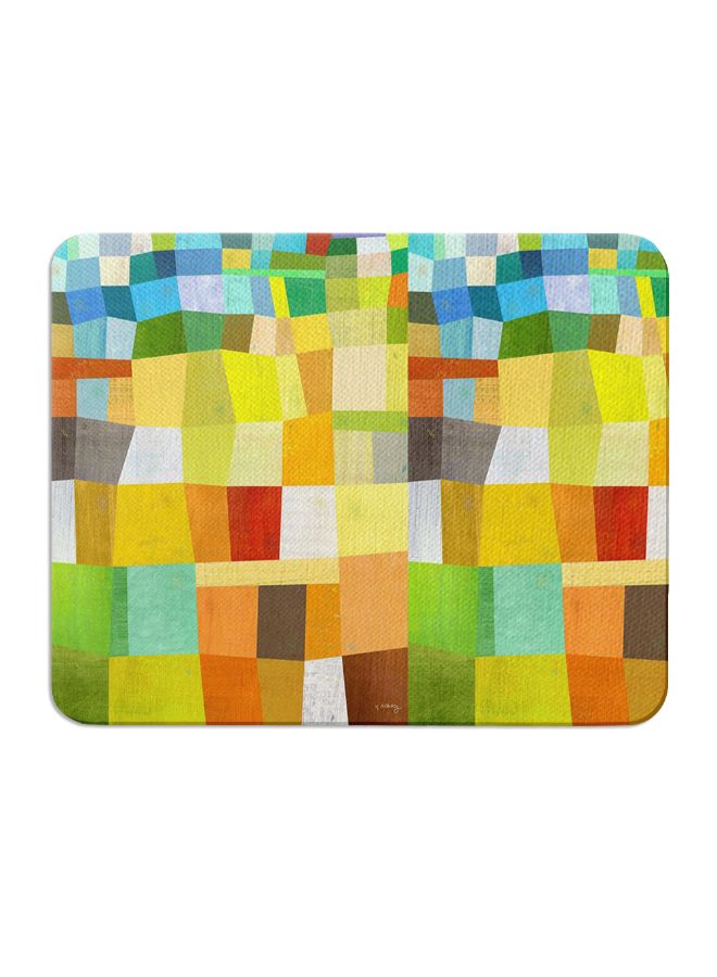 Wackylicious Geometrical Pattern Mouse Pad Multicolour - Image 1