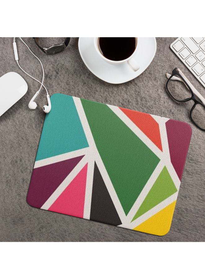Wackylicious Geometrical Pattern Mouse Pad Multicolour - Image 2