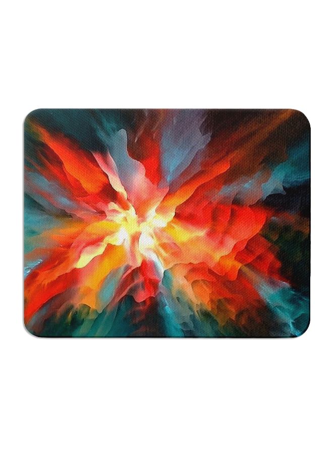 Wackylicious Explosion Painted Mouse Pad Multicolour - Image 1