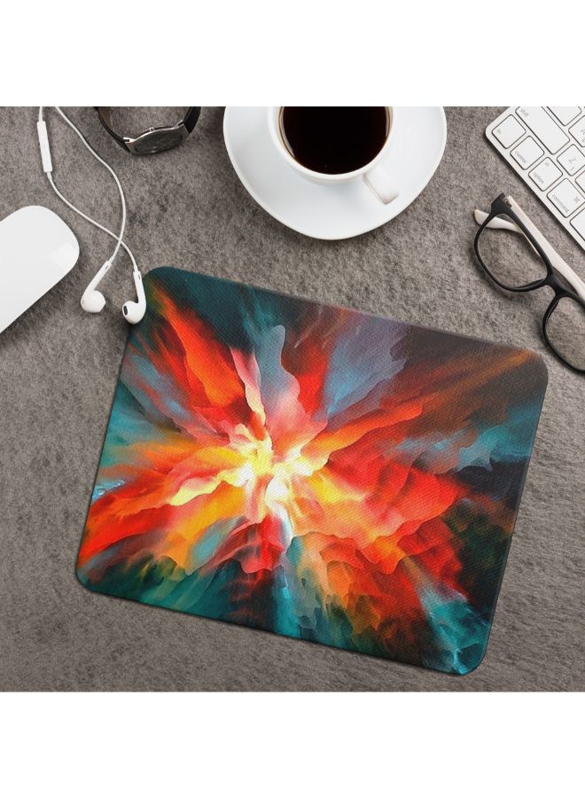 Wackylicious Explosion Painted Mouse Pad Multicolour - Image 2