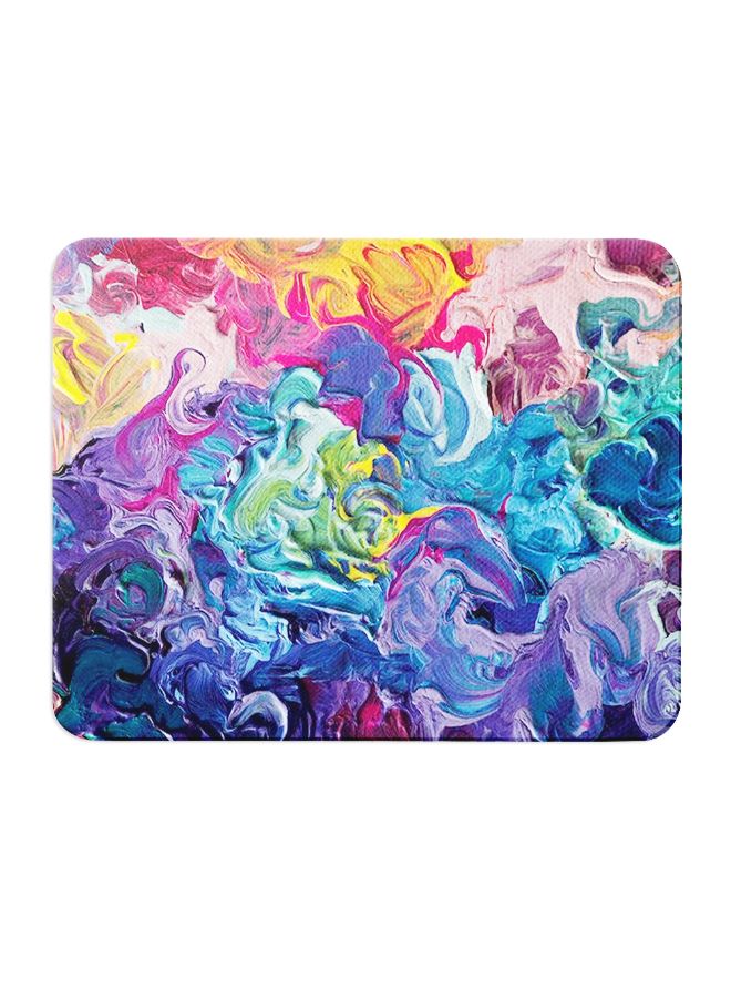 Wackylicious Colour Mix Painted Mouse Pad Multicolour - Image 1