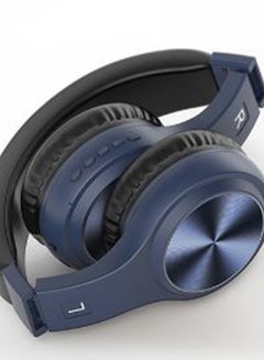 RIVERSONG Rhythm L Portable Bluetooth Wireless On-Ear Headphone Blue/Black  - Image 2
