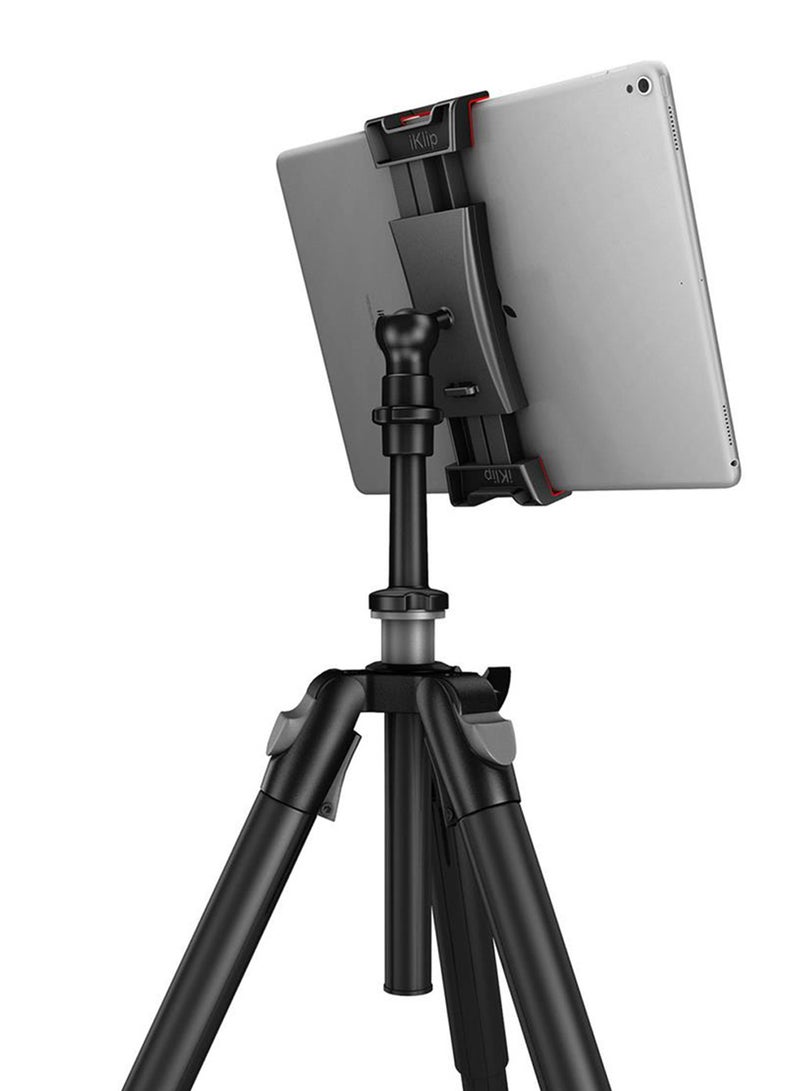 آي كي مالتيميديا حامل ثلاثي القوائم آي كليب 3 يناسب جميع أجهزة الكاميرا وكاميرات الفيديو والتابلت أسود/أحمر - Image 3