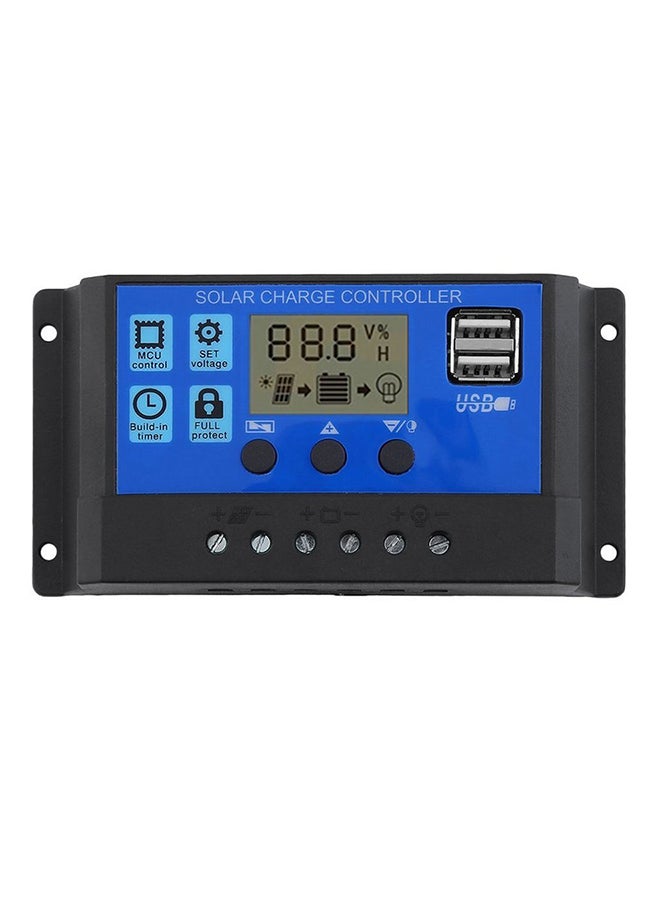 Generic Hd Sub Solar Controller Battery Charger Black/Blue 130 x 80 x 90centimeter  - Image 1