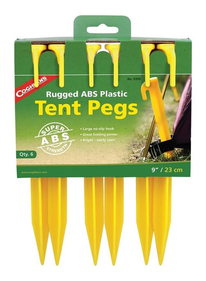 Coghlan's - 6-Piece Tent Peg Set 6 x 23cm - Image 1