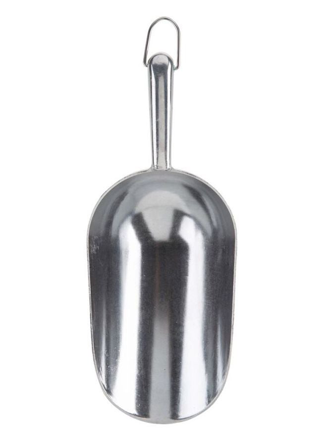 مغرفة فحم فضي 27سم