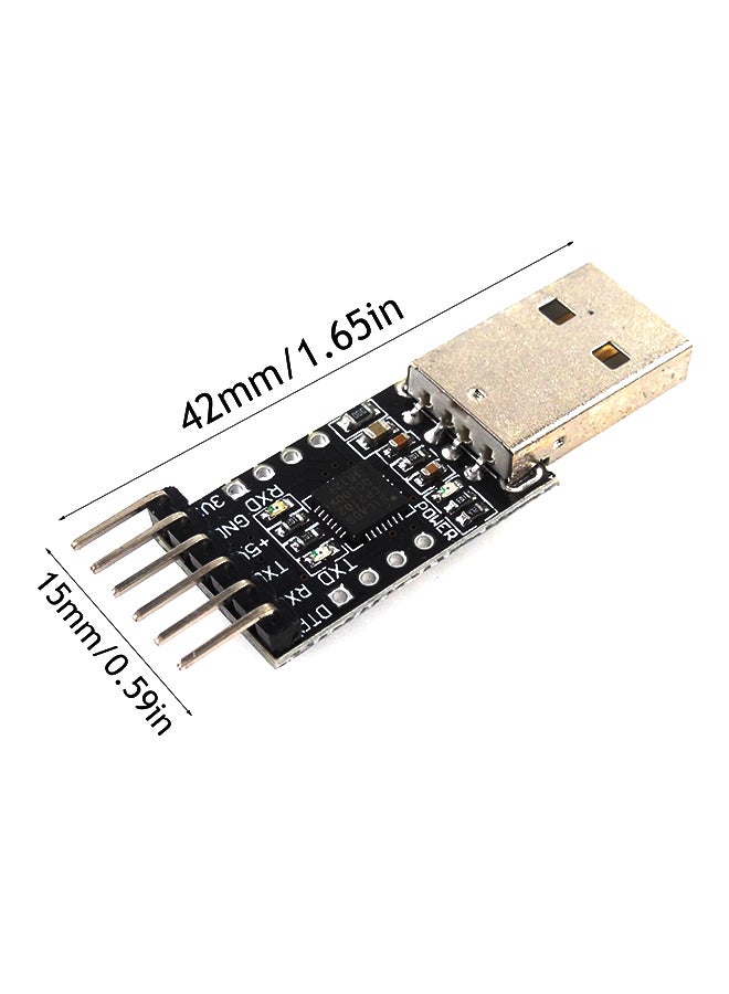 Generic - HW-409 CP2102 Module USB Serial Port UART Brush Board - Image 1