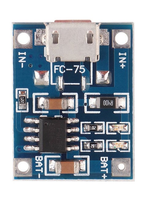 Mini MICRO USB 1A TP4056 Lithium Battery Charging Board Blue