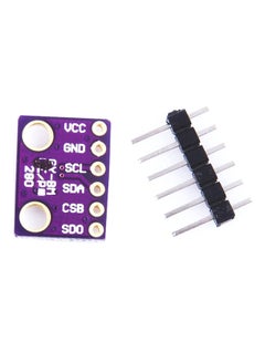 Generic GY-BME280-3.3V High Atmospheric Pressure Sensor Purple 