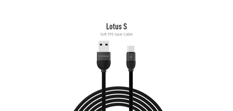 RIVERSONG Type-C Data Sync And Charging Cable Black  - Image 2