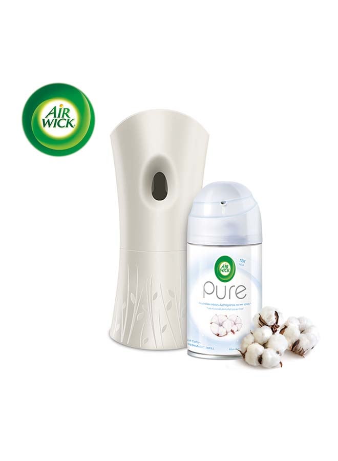 Air Wick Freshmatic Refill, Fresh Linen Soft Cotton 250ml - Image 3