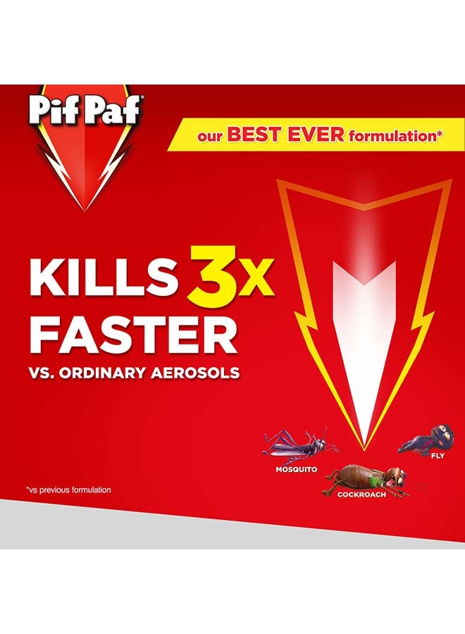 Pif Paf - All Kills Cockroaches, Ants, Flies And Mosquitoes Killer Spray 300ml - Image 1