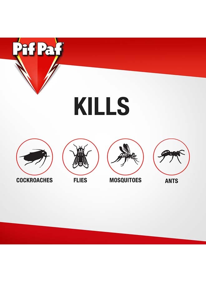 Pif Paf - All Kills Cockroaches, Ants, Flies And Mosquitoes Killer Spray 300ml - Image 1