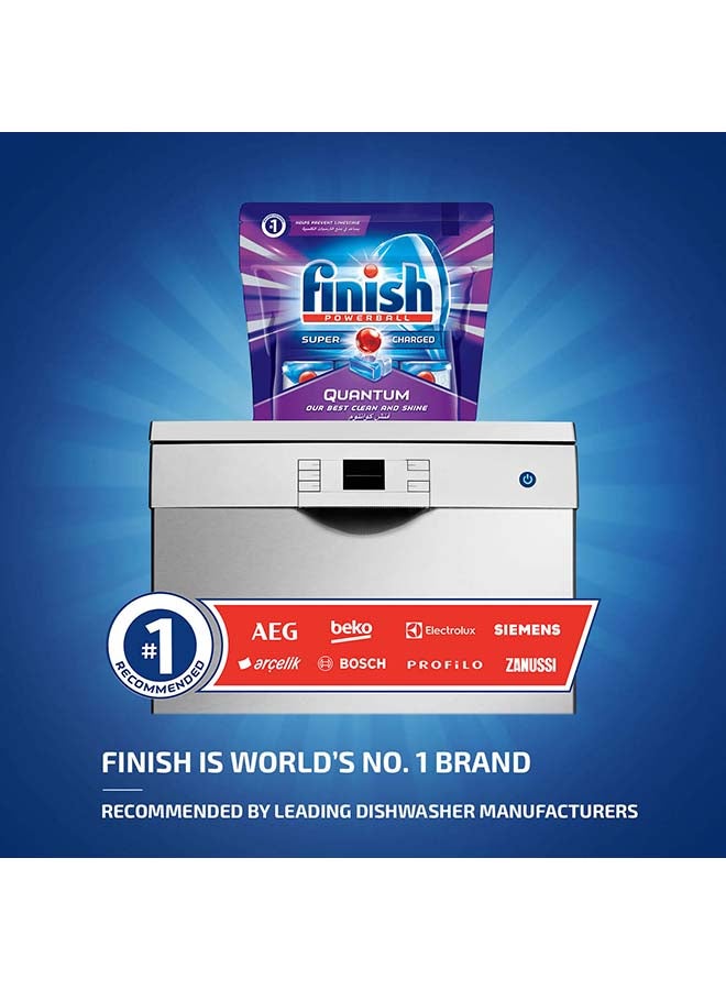Finish - Quantum Dishwasher Detergent Tablets 40 Tablets - Image 1
