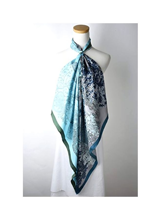 Corciova - Mulberry Silk Scarf Multicolour - Image 1