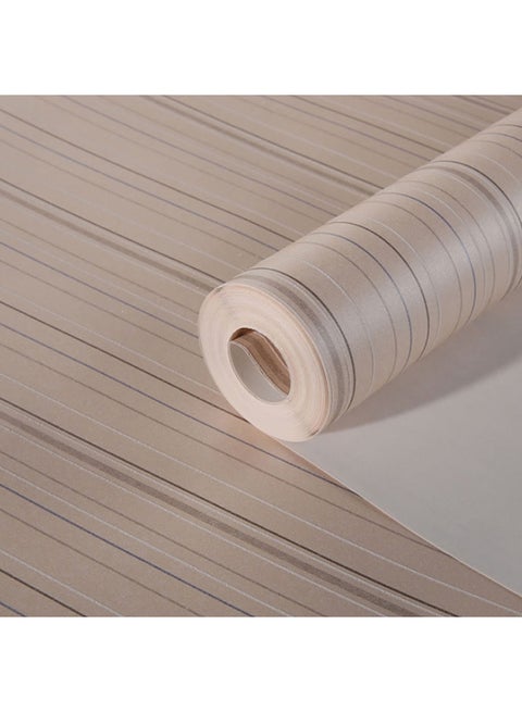 Modern Striped Pattern Wallpaper Multicolour 0.53x10meter
