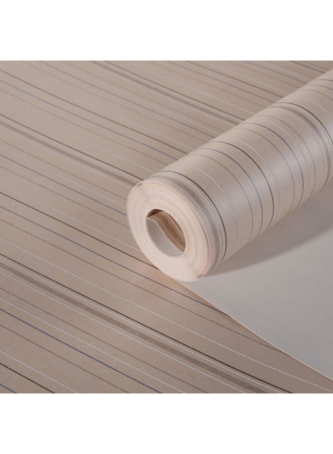Modern Striped Pattern Wallpaper Multicolour 0.53x10meter