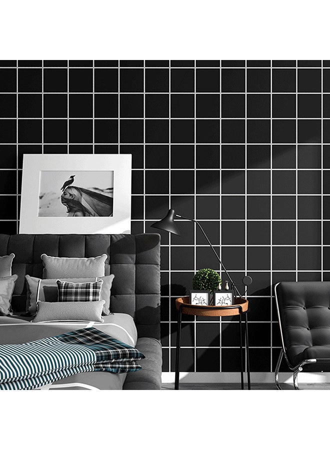 Living Room Self-Adhesive Wallpaper Black 5x0.6meter - v1568964020/N30016098A_1